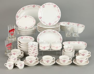 Set of Charlie's Cafe Exceptionale Restaurant Ware