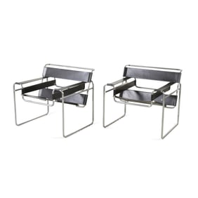 Pr Breuer for Gavina & Stendig MCM Wassily Chairs