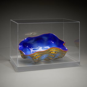 Dale Chihuly Handblown Glass Bowl