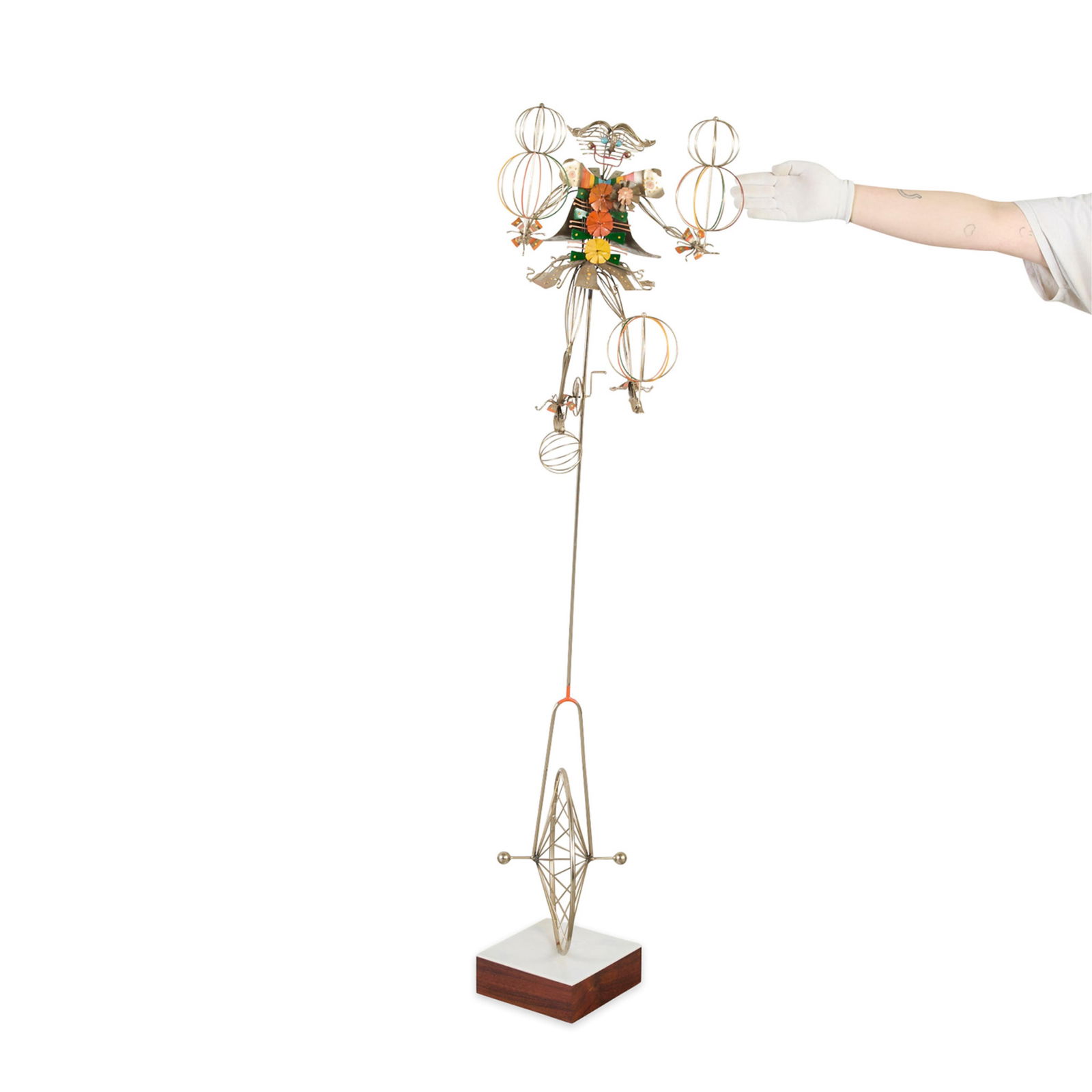 Joseph Burlini MCM Kinetic Clown Sculpture 1979 (1 of 8)