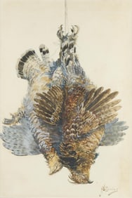 J.N. "Ding" Darling "Grouse" Painting
