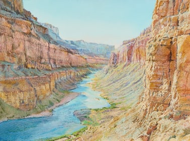 Merrill Mahaffey "View from Nankoweap" Painting