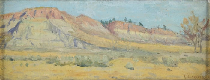 Richard Lorenz Southwestern Landscape Painting