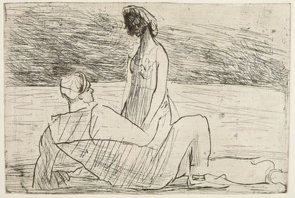 Will Barnet "The Sailor" Etching