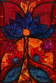 Luis Seoane "Armenias" Floral Painting