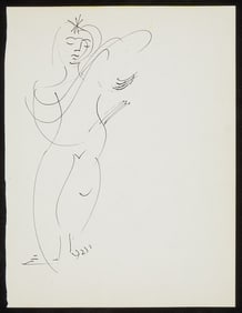 Irene Pereira Ink Drawing