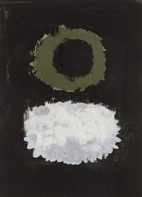 Adolph Gottlieb "Black Field" Silkscreen 1972