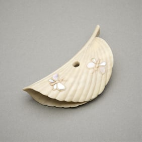 Clive Hallam "Leaf" Antler Netsuke 1993