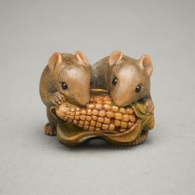 David Carlin "Rats" Boxwood Ojime