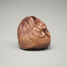 Michael Webb "Rooster" Wood Ojime 1995