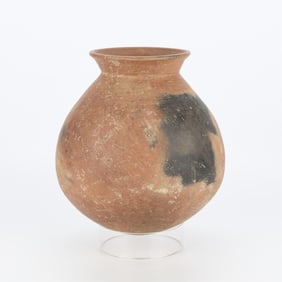 Japanese Yayoi Burnished Earthenware Storage Jar