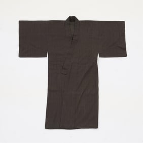 19th/20th c. Japanese Men's Nagagi Kimono Robe