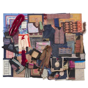 Large Group of Southwestern Chinese Miao Textiles