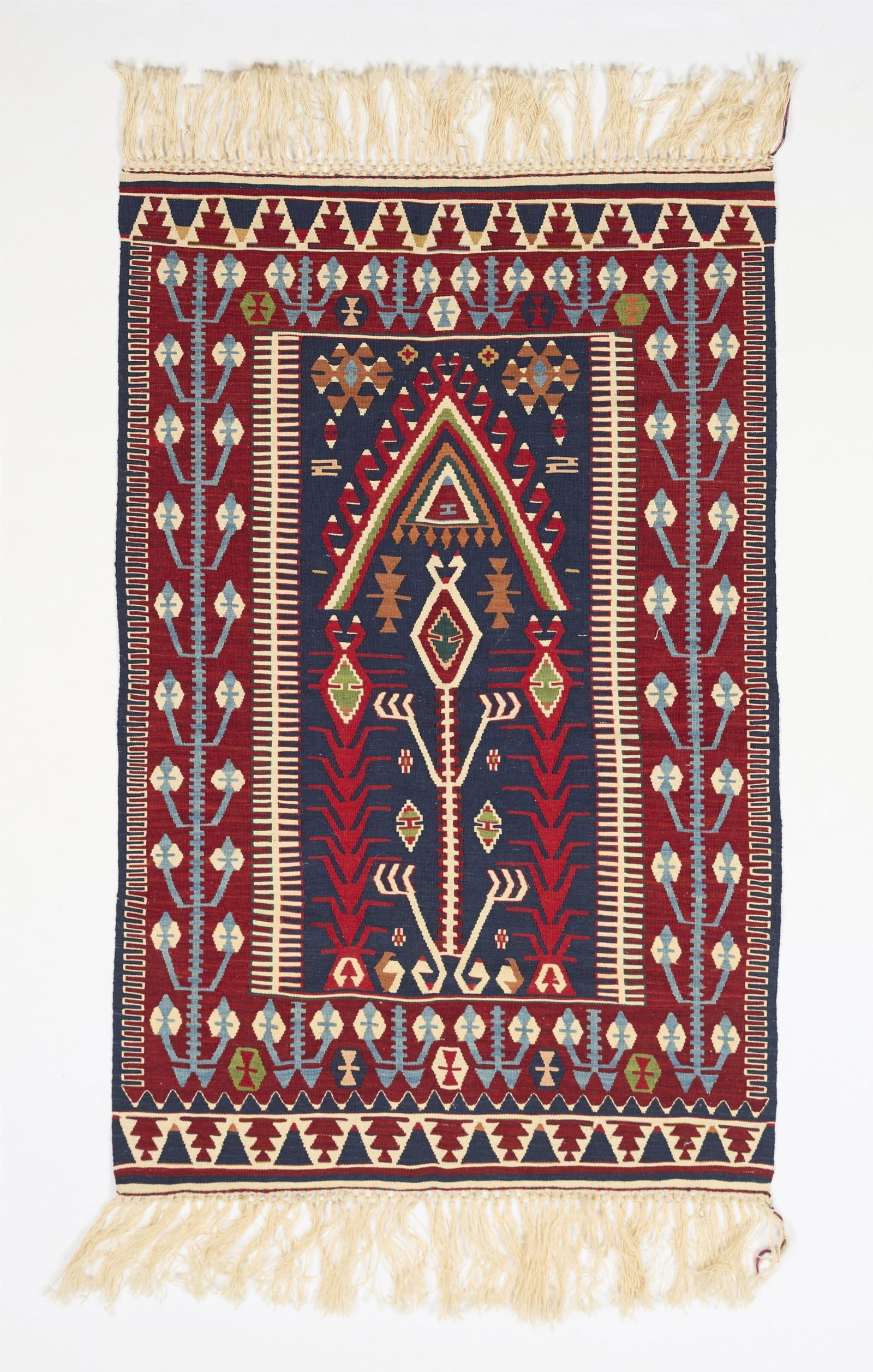 Turkish Kilim Tree of Life Prayer Rug 6'2" x 3'3" (1 of 3)