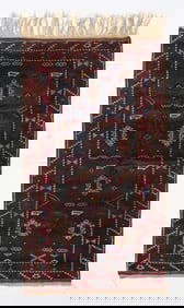 Baluch Woven Wool Rug 6'4" x 3'5"