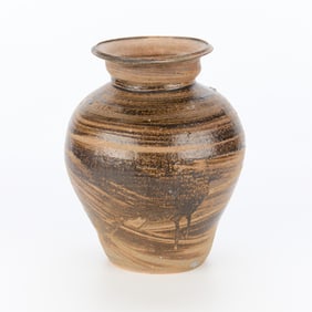 14th-15th c. Northern Thai Sankampaeng Ceramic Jar