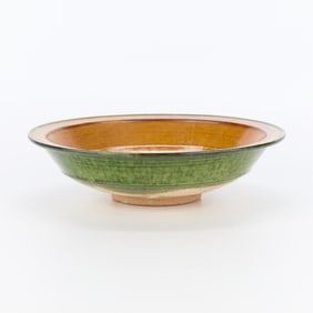 Chinese Han/Tang Sancai Pottery Dish