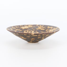 Chinese Song Jizhou Tortoiseshell Glazed Tea Bowl