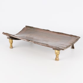Chinese Han Dynasty Lacquer Offering Tray Table