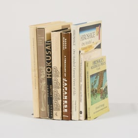 Group of Japanese Woodblock Print Books