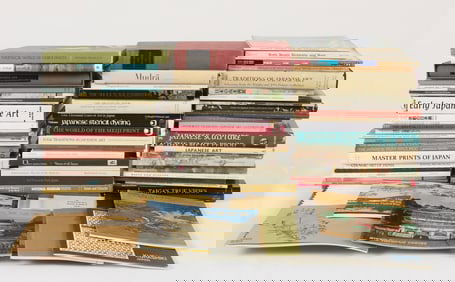 Group of Japanese Art & Culture Books