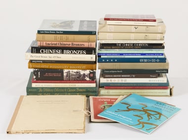 Group of Chinese Bronze Artwork Books