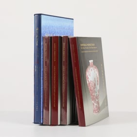 5 Chinese Imperial Ceramics Catalog Books