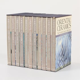 11 Vol. "Oriental Ceramics" Books