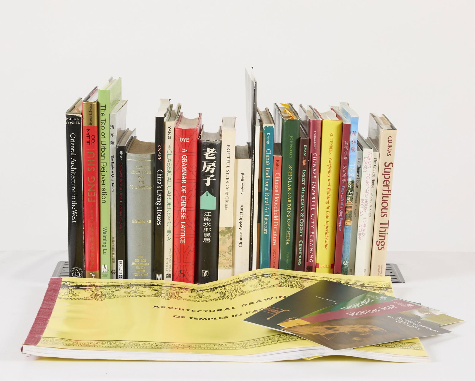 Group of Chinese Architectural Books (1 of 2)