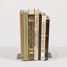 Group of 7 Chinese Furniture Books
