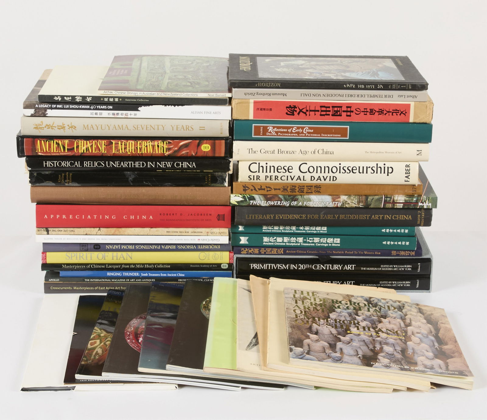 Group Chinese Art & History Books (1 of 2)