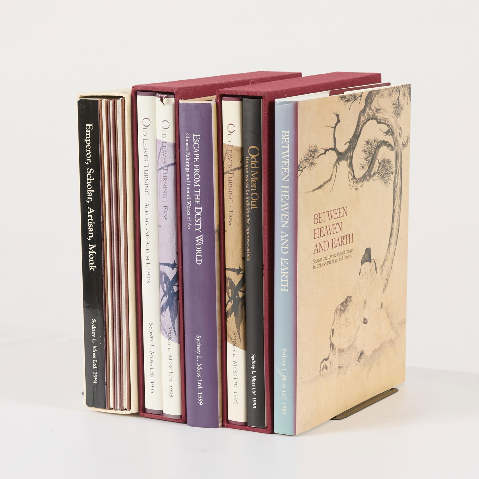 10 Sydney L. Moss Asian Art Catalogs (1 of 2)