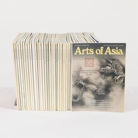 Large Group "Arts of Asia" Magazines