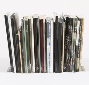Group Assorted Asian Art Gallery Catalogs