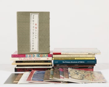 Group of Asian Textile Books