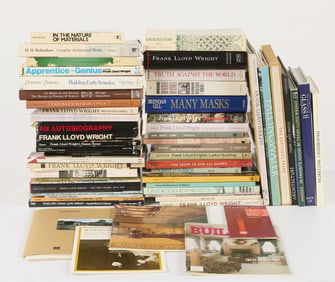 Group Frank Lloyd Wright & Prairie School Books