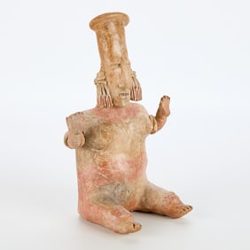 Jalisco Pre-Columbian Seated Female Figure
