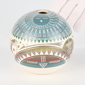 Norman Lansing Ceramic Pot