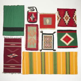 9 Native American & Mexican Textiles