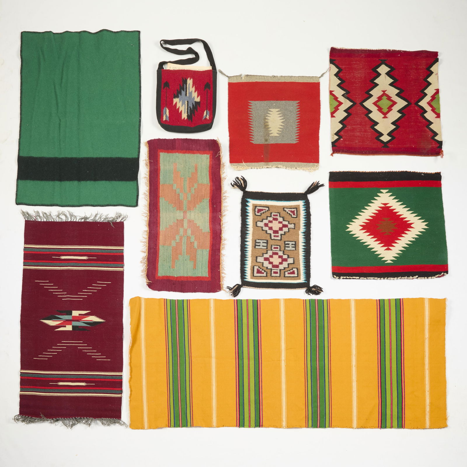 9 Native American & Mexican Textiles (1 of 6)