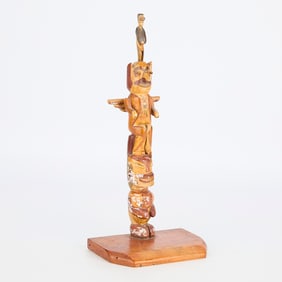 Pacific Northwest Native American Totem Pole