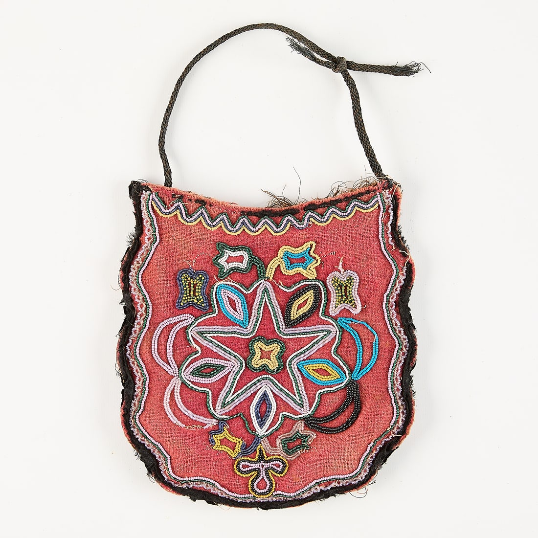 19th c. Cree Beaded Bag (1 of 4)