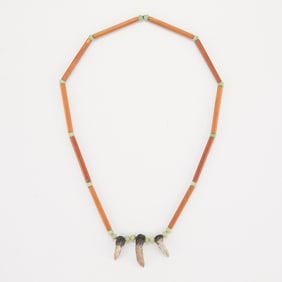 Vintage Southwest Native American Claw Necklace
