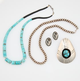 Group 4 pcs Southwest Jewelry