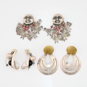 Group 3 Sterling Earring