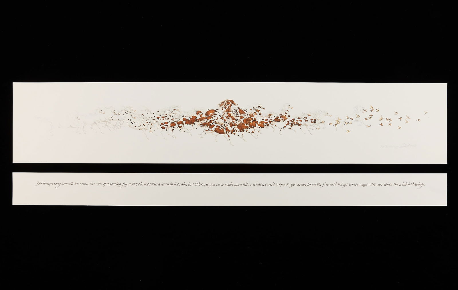 Bev Doolittle "When the Wind Had Wings" S/N Print (1 of 10)