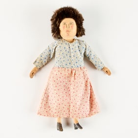 Appalachian Folk Art Poppet Doll