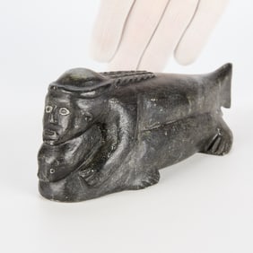Eliassiapik Aullalu Napatu Sedna Carving