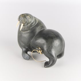 Thomassie Echalook Walrus Sculpture
