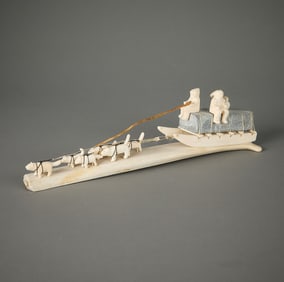 Mark Tugilik Sled Dog Scene